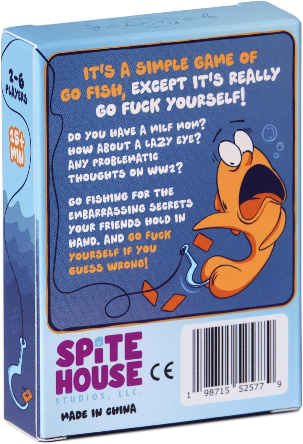 Go F Yourself! Adult Go Fish Card Game - Hilarious Party Game for 2+ Players