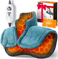 Graphene-Infused Weighted Heating Pad with 6 Heat Settings & Auto-Off Timer for Neck & Shoulder Pain Relief