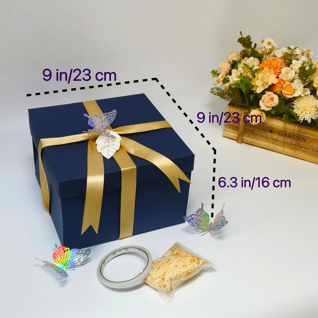 5-Layer Explosion Gift Box DIY Kit with Main Part Assembled for Surprise Snacks & Photos