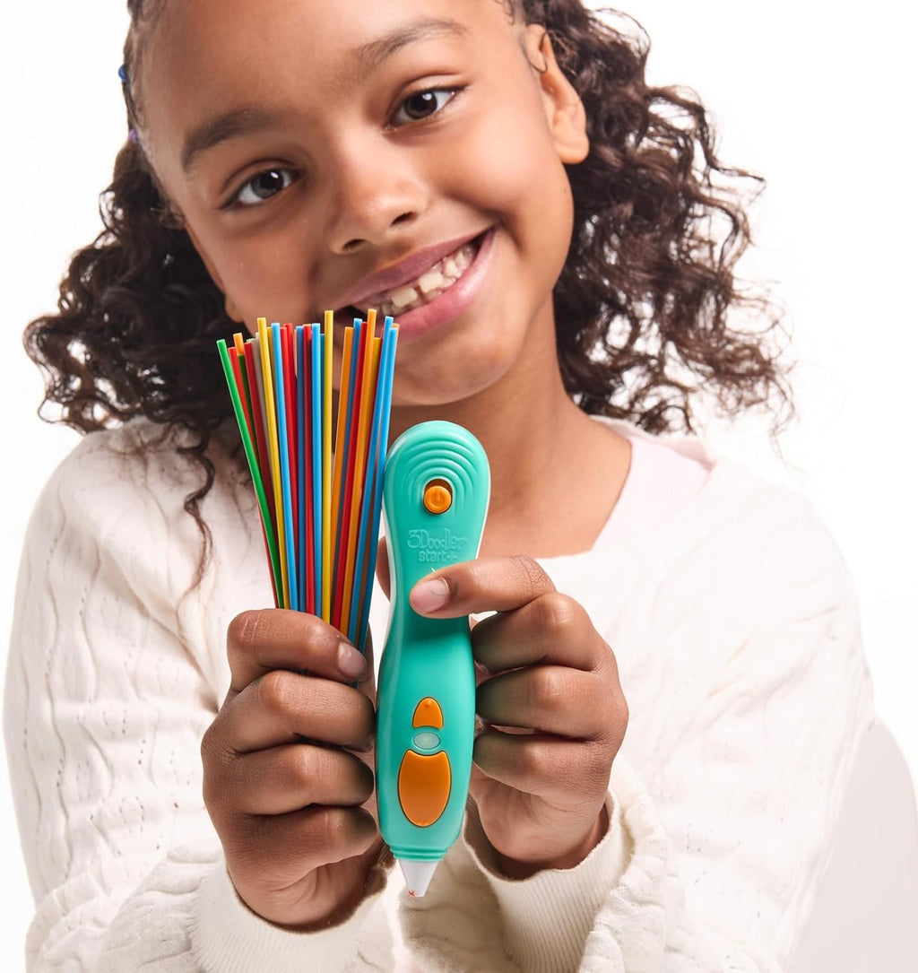 3D Printing Pen Set for Kids - Safe STEM Learning Toy with 72 Color Filaments & Stencils