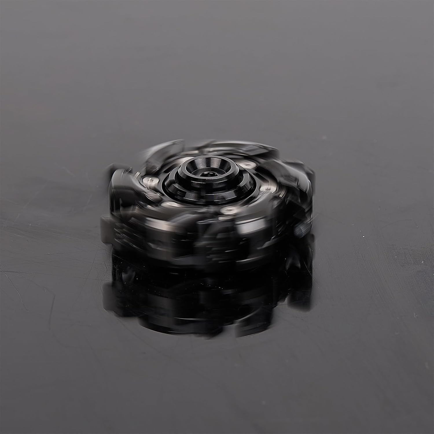 Metal Fidget Spinner with Spin-Activated Transformation - Viral Stress Relief Toy
