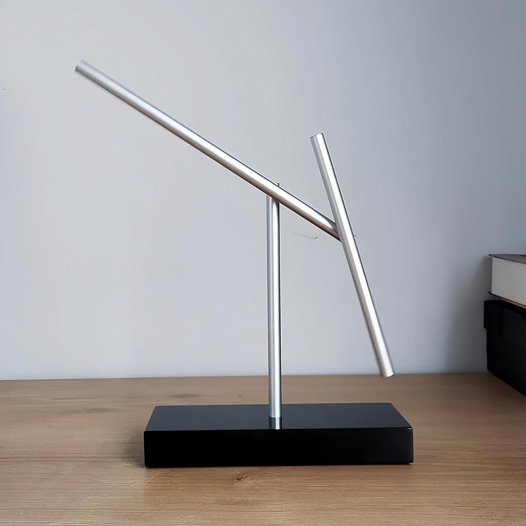 Kinetic Energy Sculpture Pendulum Perpetual Motion Desktop Ornament Silent Metal Desk Toy