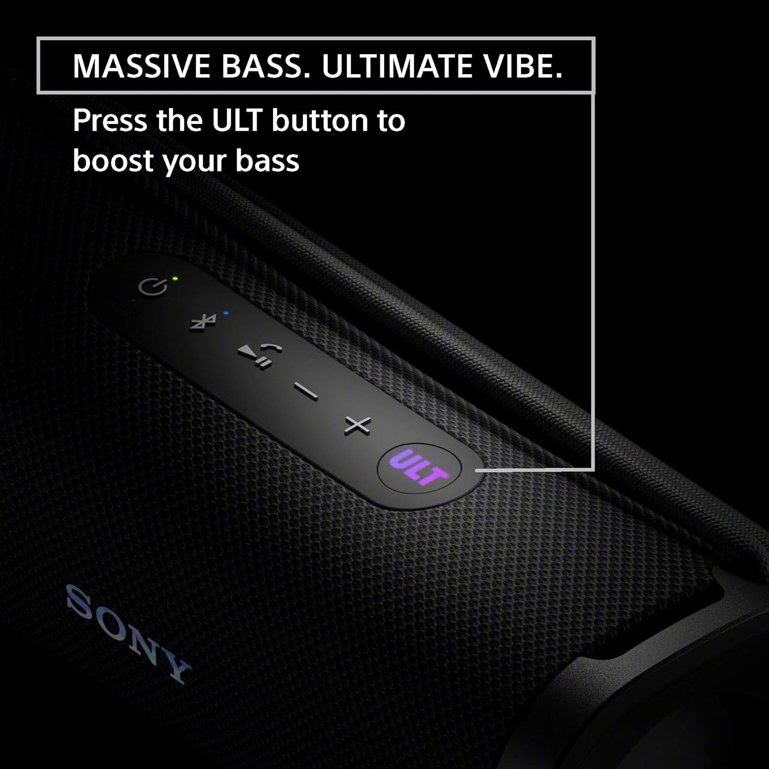 Sony ULT Field 1 Waterproof Bluetooth Speaker | Enhanced Bass | 12h Battery | IP67 Dustproof Shockproof