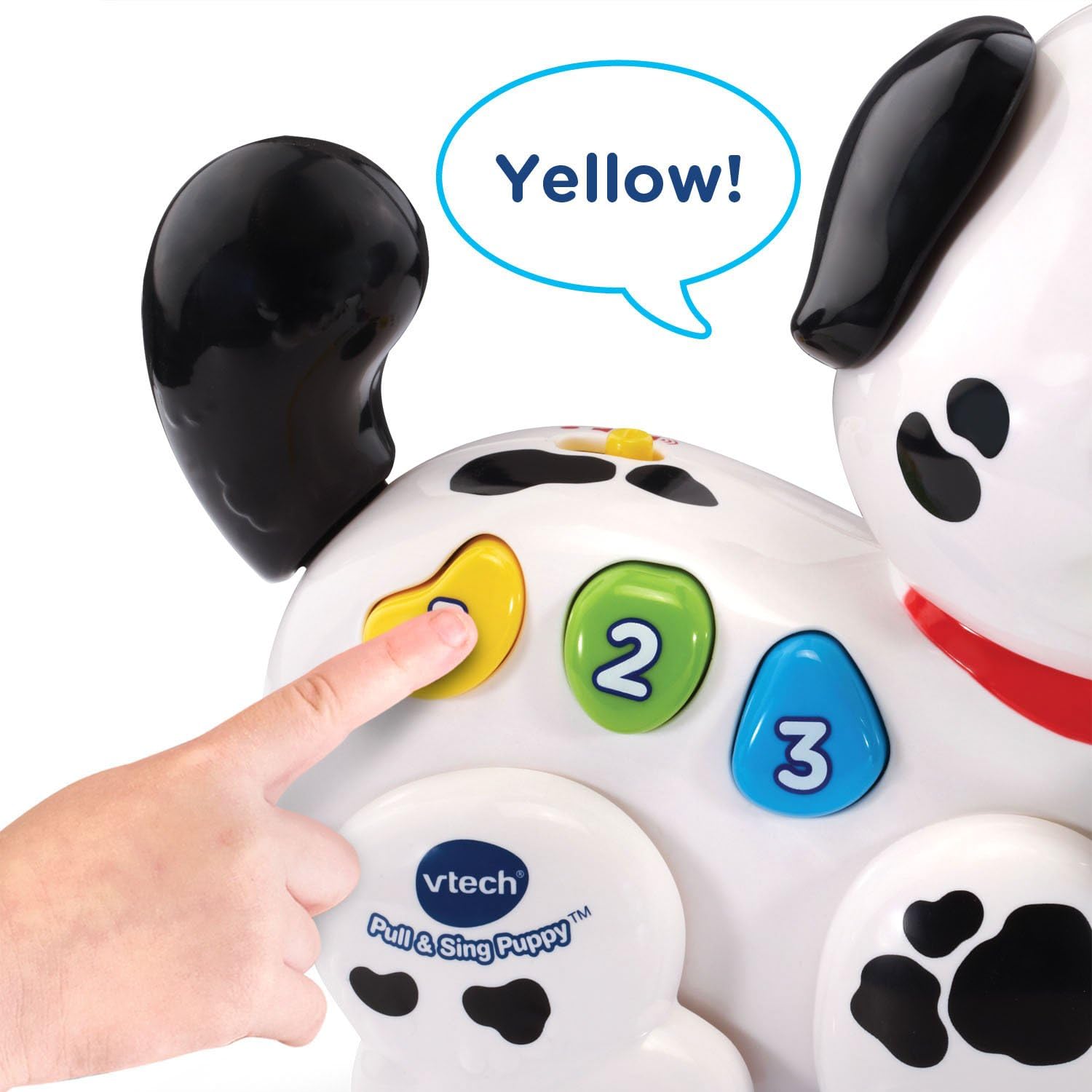 VTech Pull and Sing Puppy: Interactive Walking Dog Toy with Music & Learning
