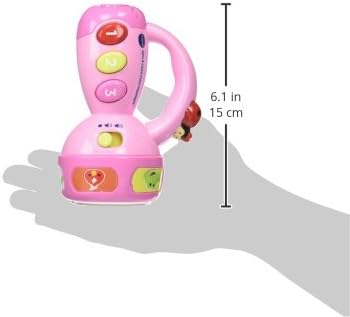 VTech Spin and Learn Color Flashlight: Educational Toy with Lights, Sounds & Songs