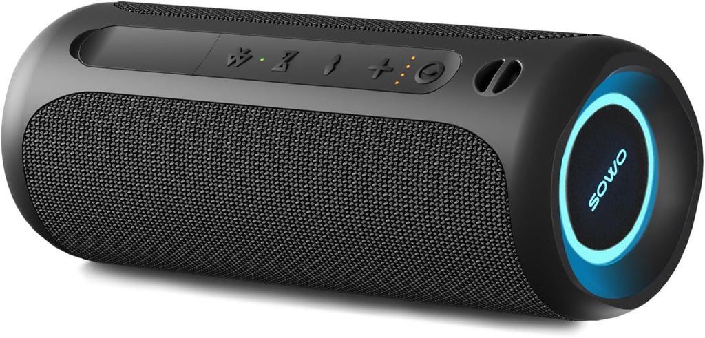SOWO 25W Portable Bluetooth Speaker, IPX7 Waterproof, Bassboom Technology, TWS Pairing, 16H Playtime
