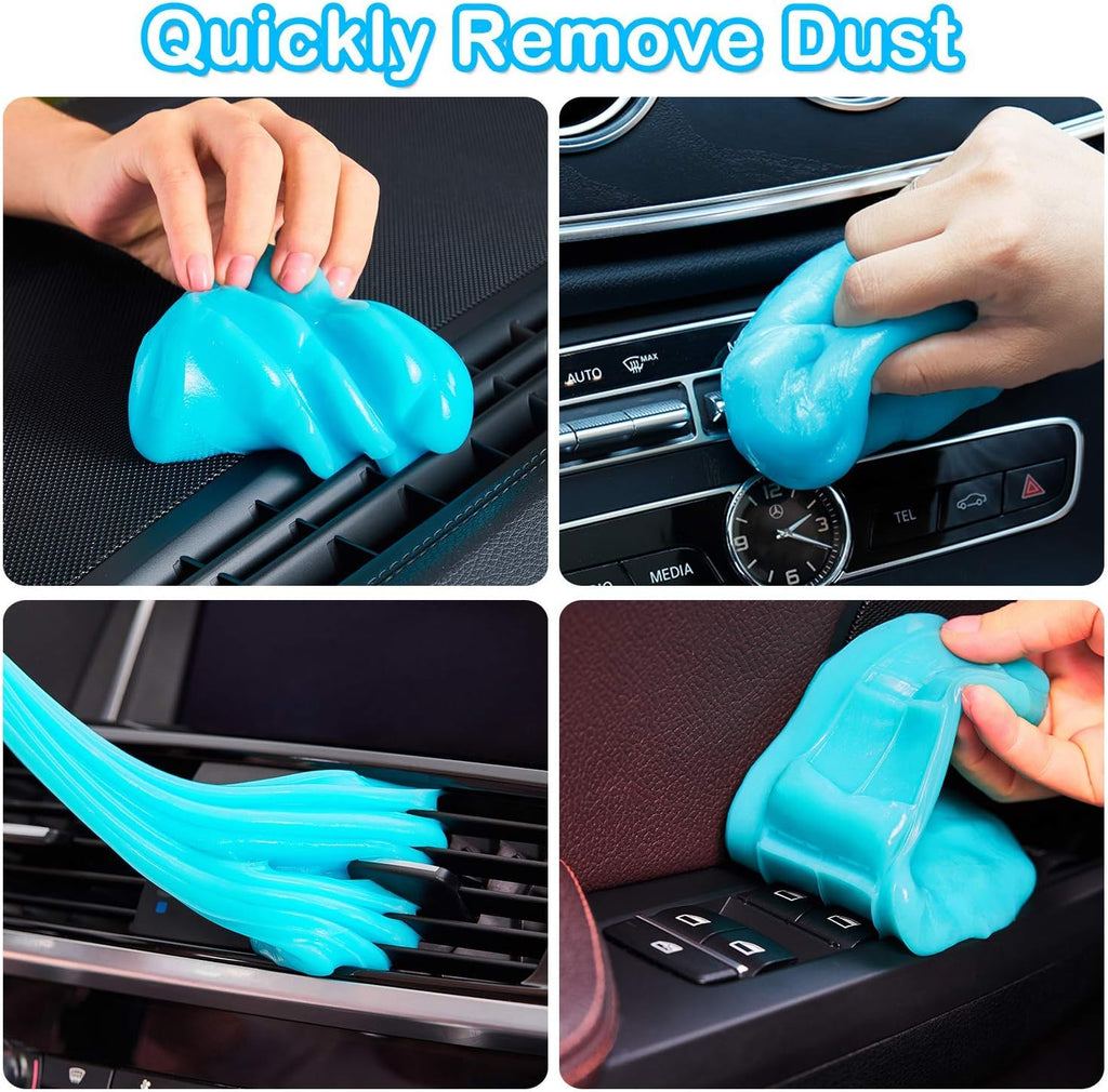 Reusable Car Cleaning Gel Putty for Hard-to-Reach Areas and Electronics