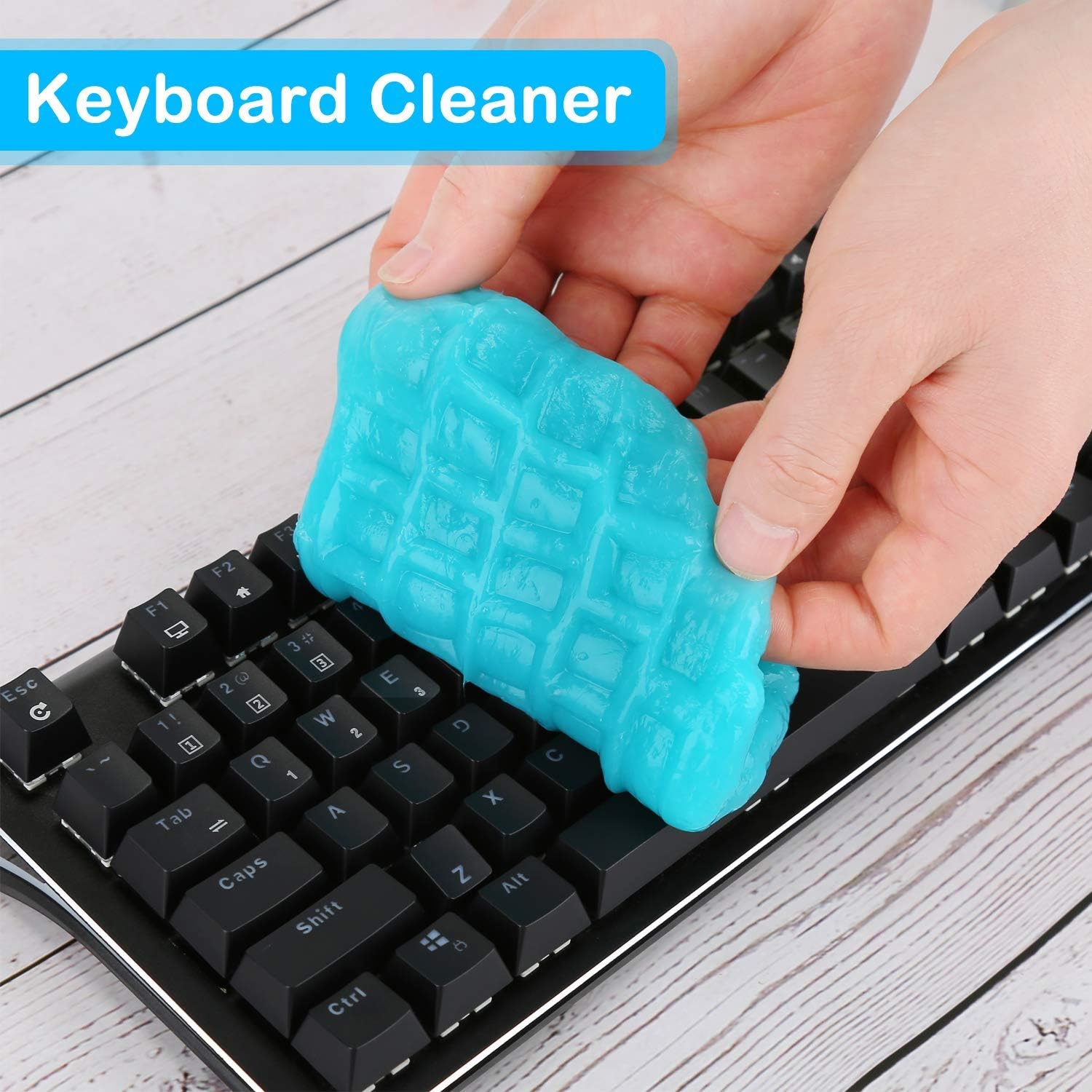 Reusable Car Cleaning Gel Putty for Hard-to-Reach Areas and Electronics
