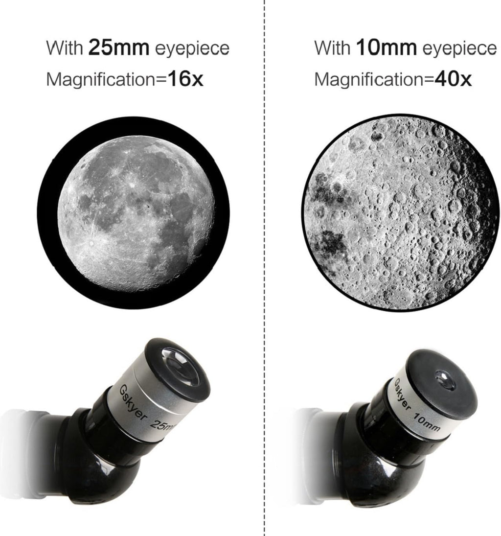 70mm Aperture 400mm Refracting Telescope for Beginners with Phone Adapter & Tripod