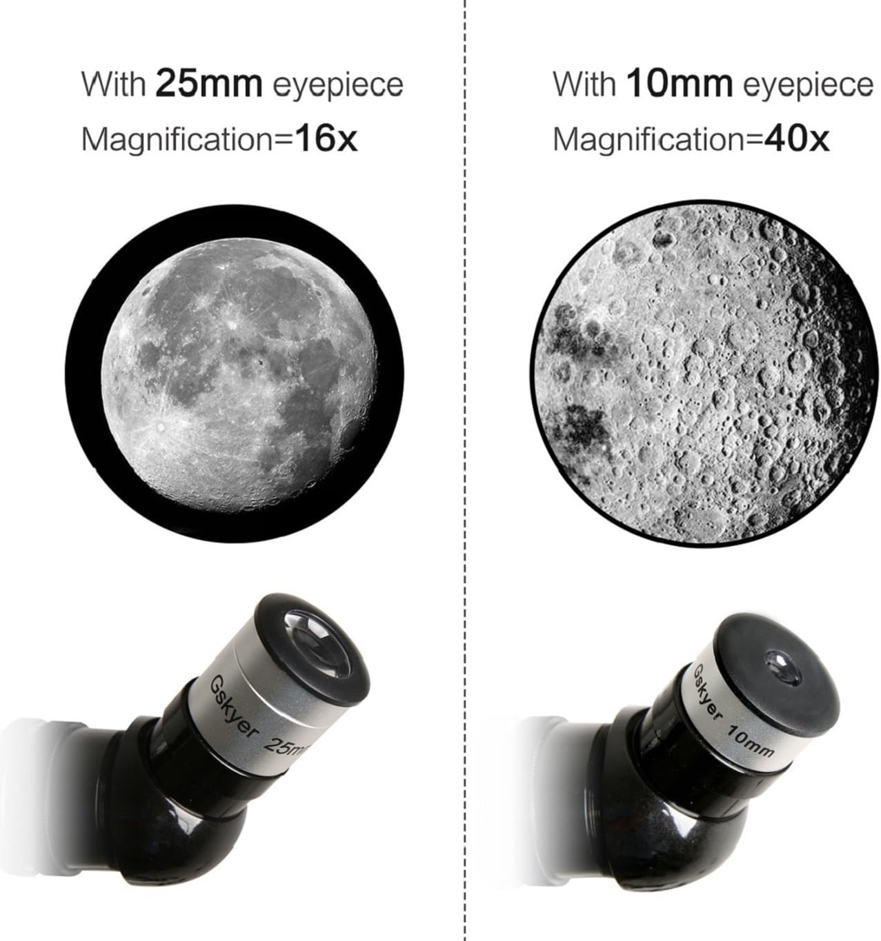 70mm Aperture 400mm Refracting Telescope for Beginners with Phone Adapter & Tripod