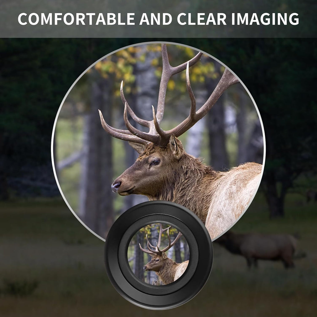 8x32 Mini Pocket Monocular with Superior Optics and Waterproof Design