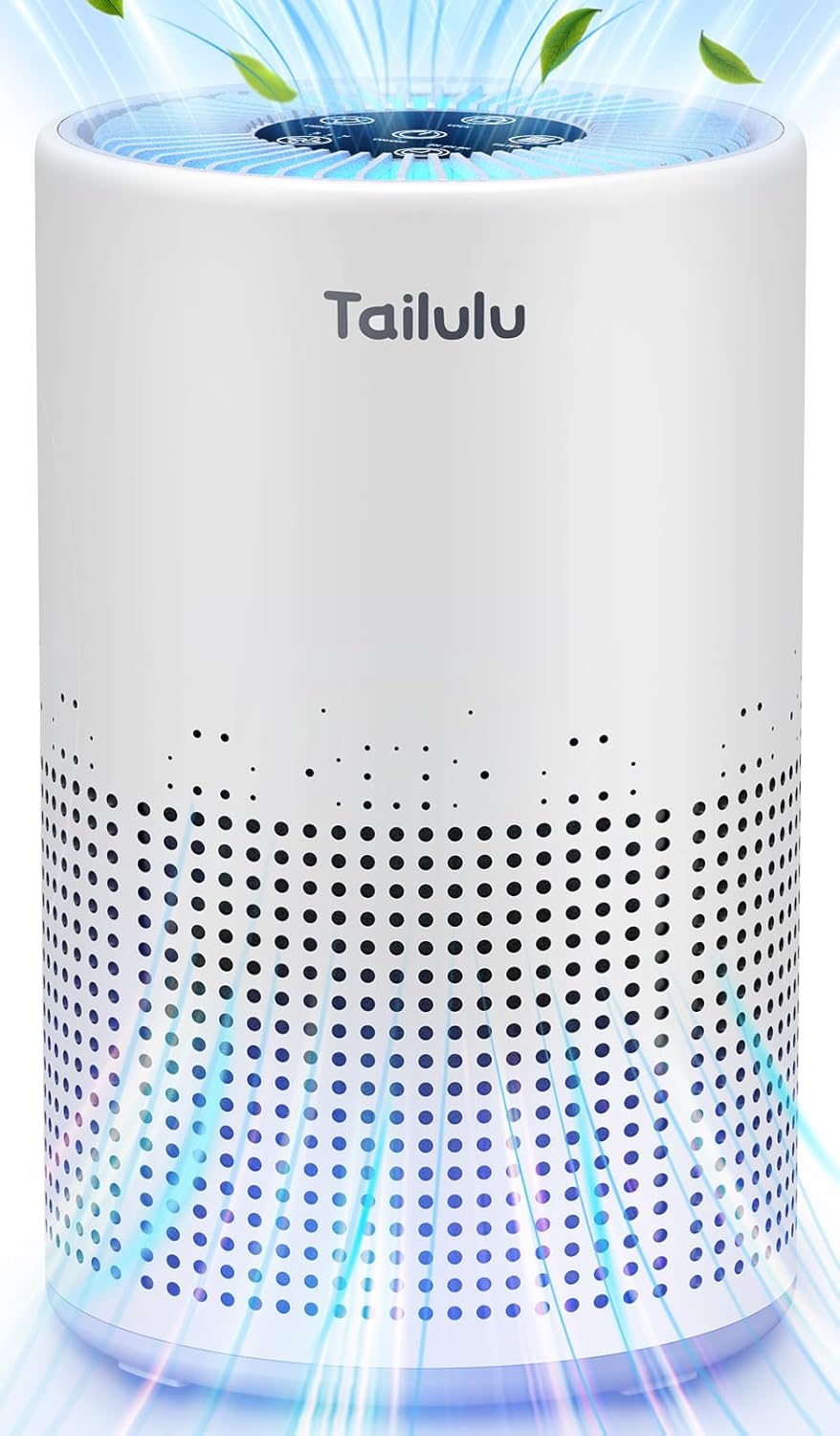 H13 True HEPA Air Purifier for 1200 Sq Ft Rooms with 12dB Sleep Mode & Timer