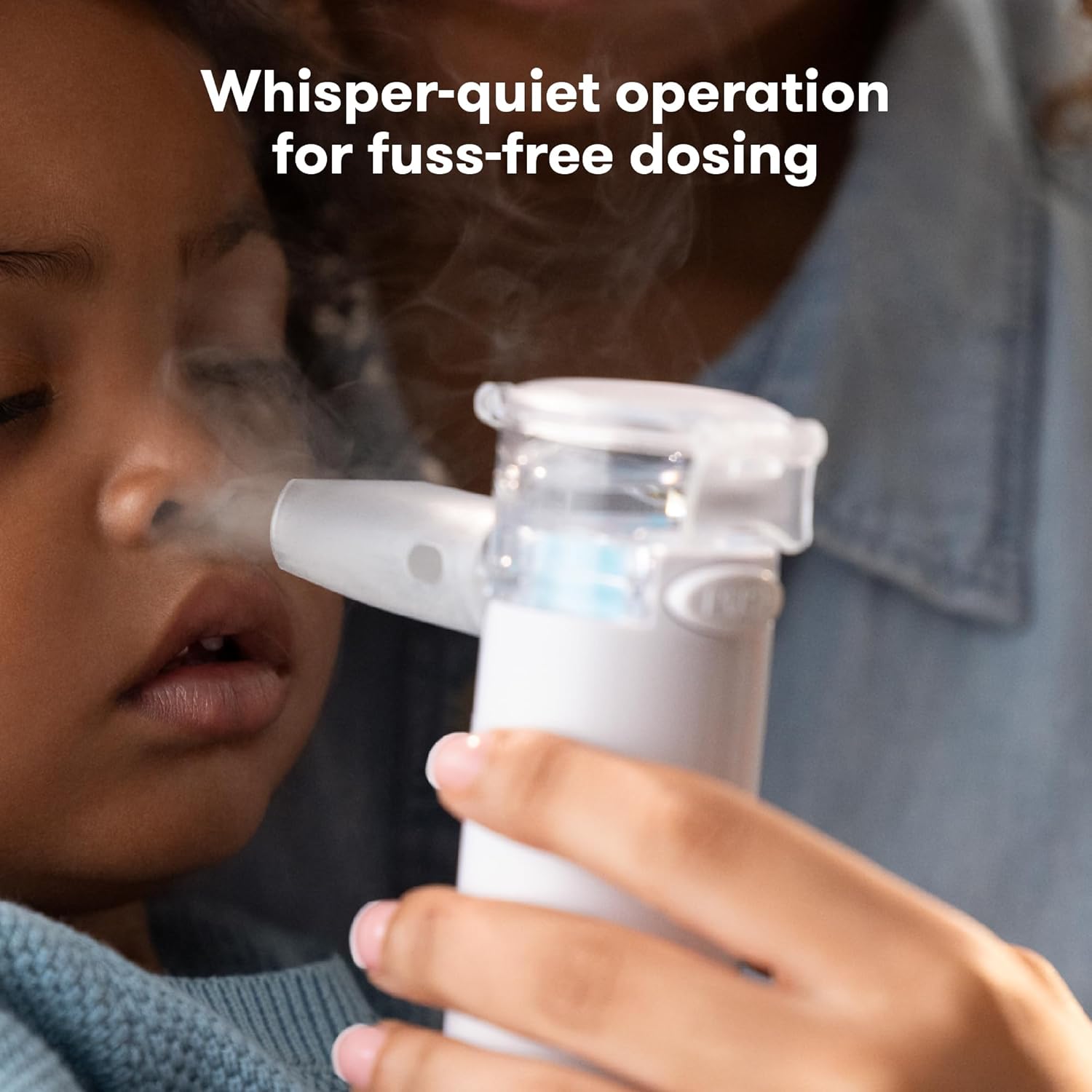 Ultra-Quiet Portable Nebulizer for All Ages with Mask & Diffuser, Cordless & Rechargeable