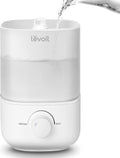 2.5L Top Fill Humidifier for Large Rooms, 28dB Quiet Cool Mist, 25H Runtime, Auto Shut-off