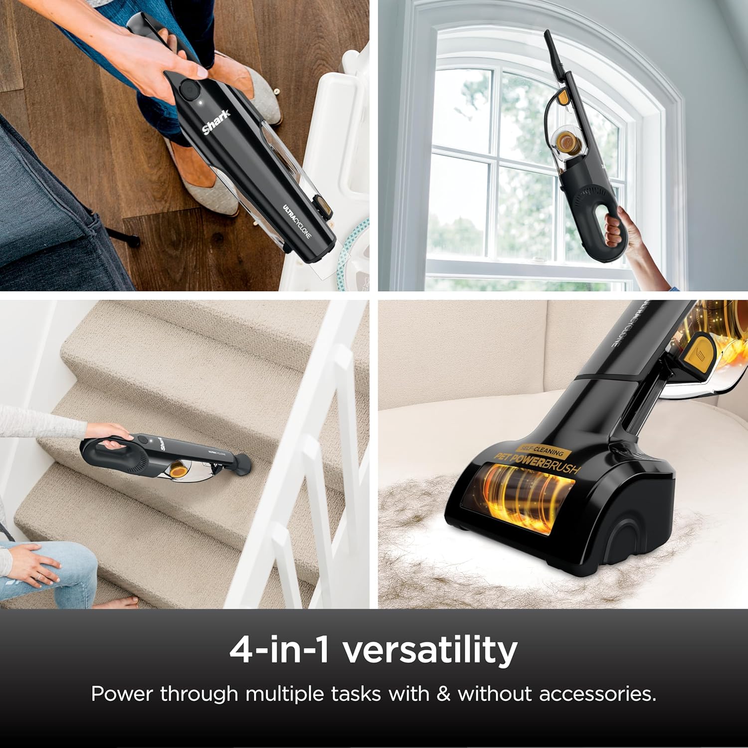 UltraCyclone Pet Pro+ Cordless Hand Vacuum, Powerful Suction, Handheld for Car & Home