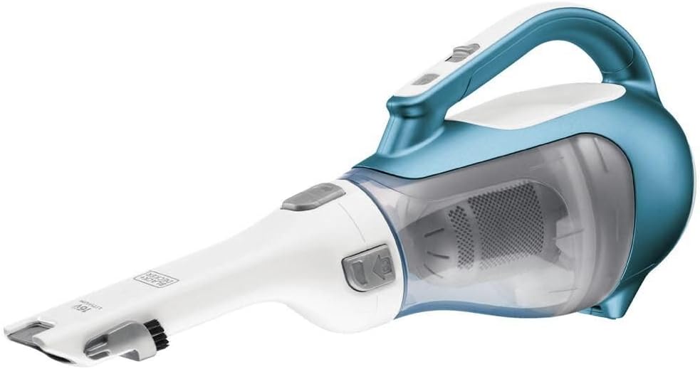 AdvancedClean+ Cordless Handheld Vacuum with Rotating Nozzle and Charging Station