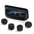 Solar-Powered RV/Trailer TPMS with Auto Calibration, 4 Sensors (0-87PSI)