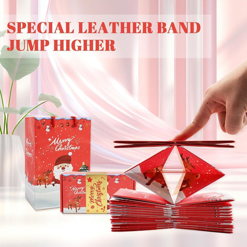 16-Piece Surprise Explosion Gift Box Set for Money and Gifts - Pop-Up Folding Design in Red