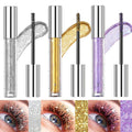 Glitter Mascara Set, Waterproof Shimmering Colorful Mascara for Long Lasting Lengthening Volumizing Lashes