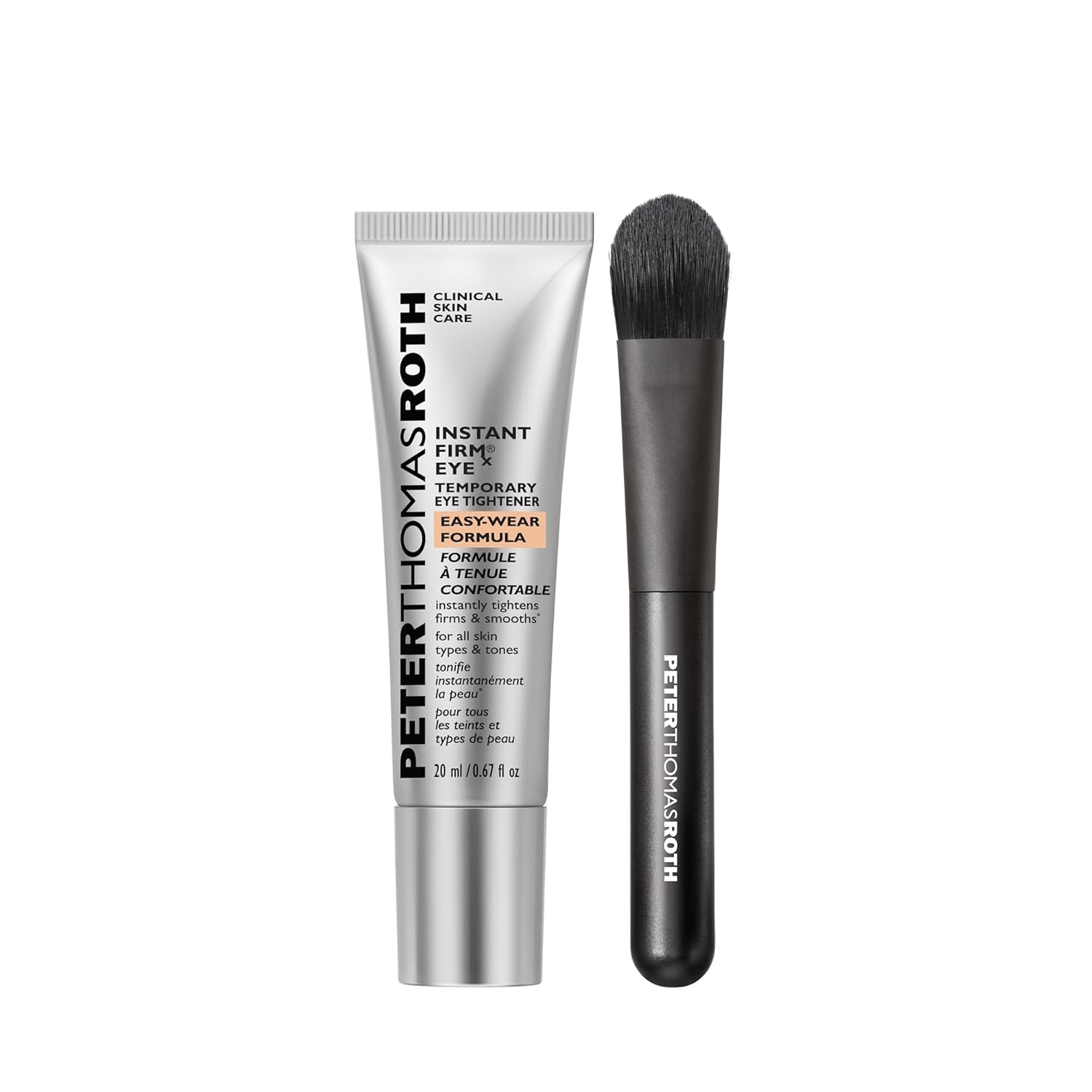 Instant Eye Tightener with Easy-Wear Formula for Temporary Firming