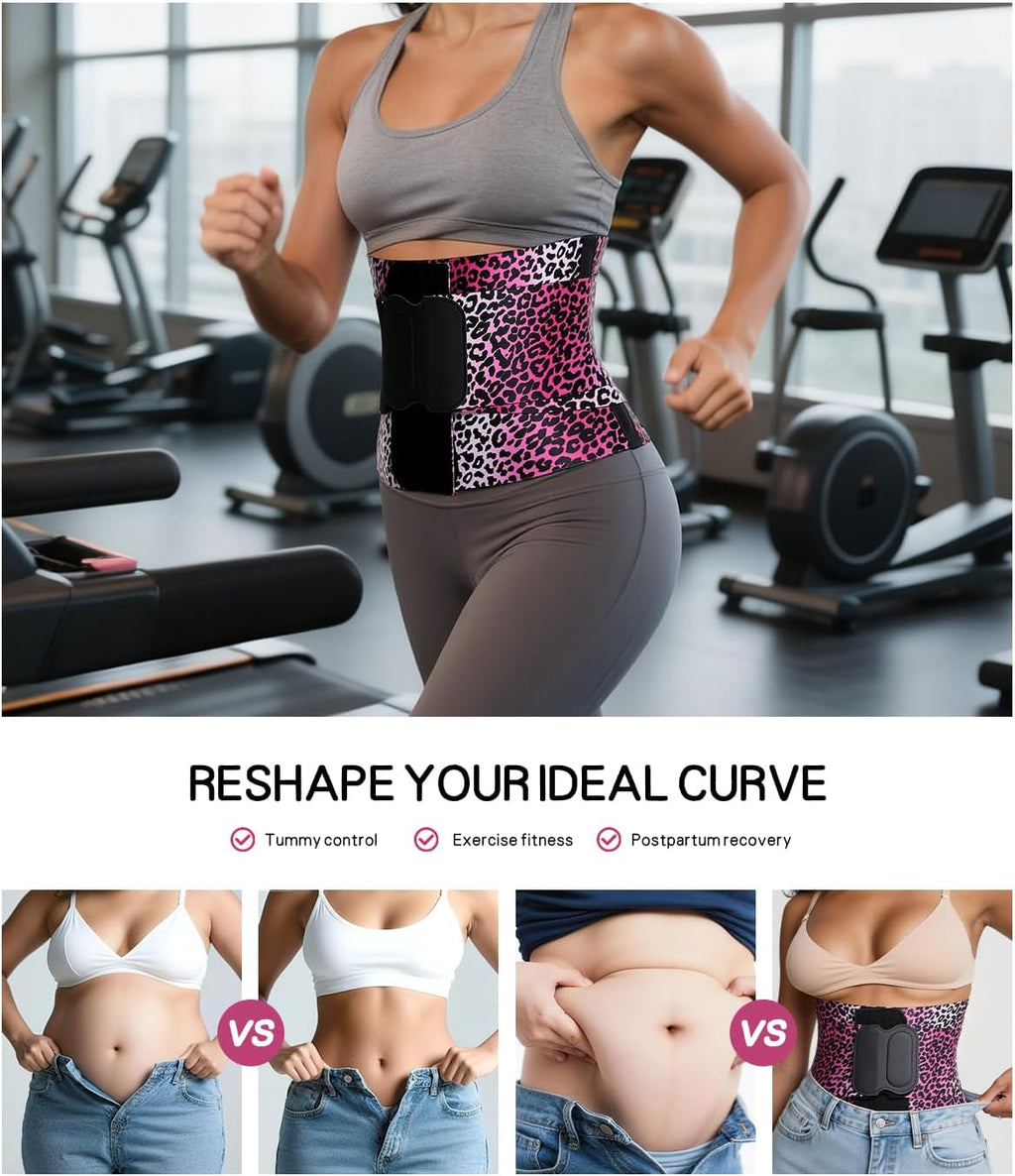 Women's Triple Wrap Waist Trainer with Tummy Control for Workouts and Daily Wear
