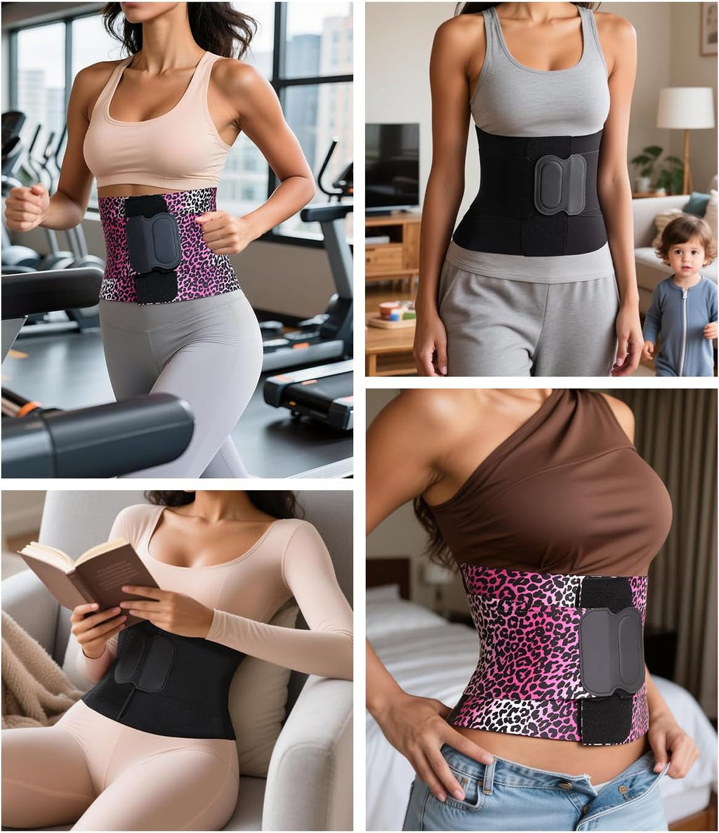 Women's Triple Wrap Waist Trainer with Tummy Control for Workouts and Daily Wear