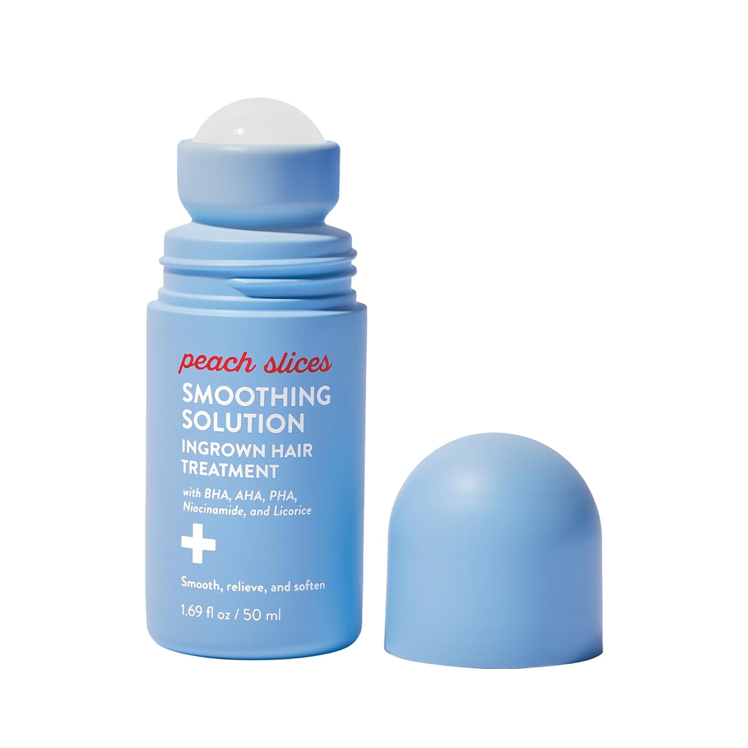 Ingrown Hair Treatment Roller with BHA, AHA & Niacinamide - 1.69 oz Vegan Solution