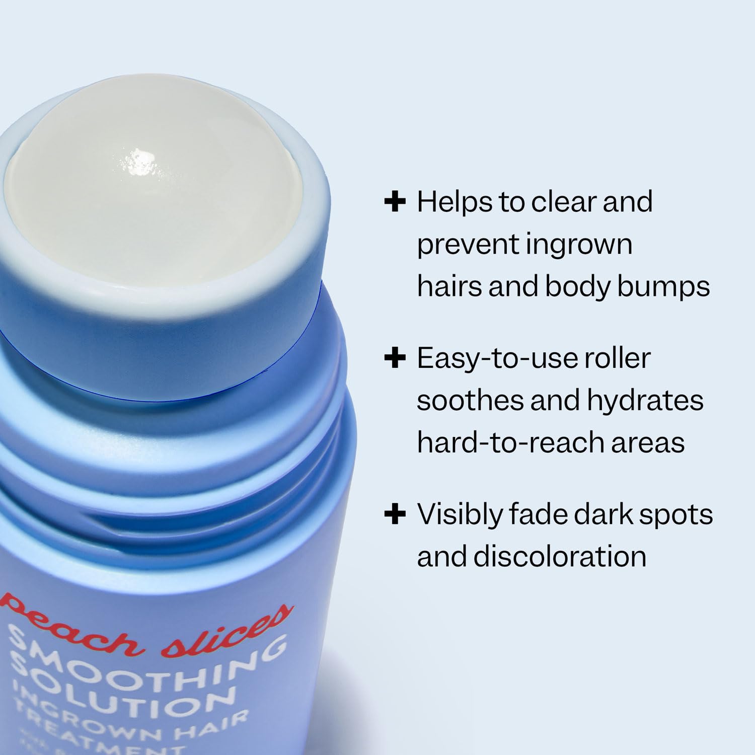 Ingrown Hair Treatment Roller with BHA, AHA & Niacinamide - 1.69 oz Vegan Solution