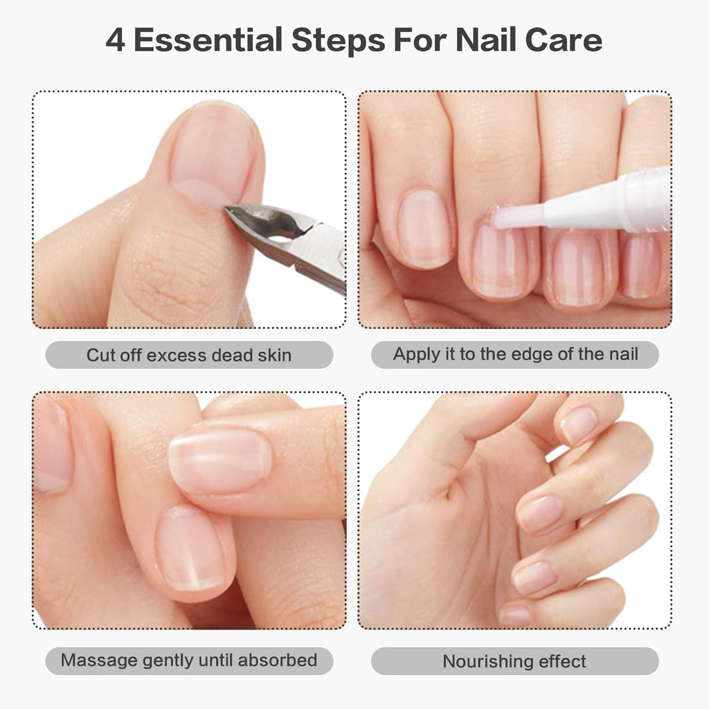 Nail Growth & Repair Oil Pen - 3 Pack for Stronger, Healthier Nails