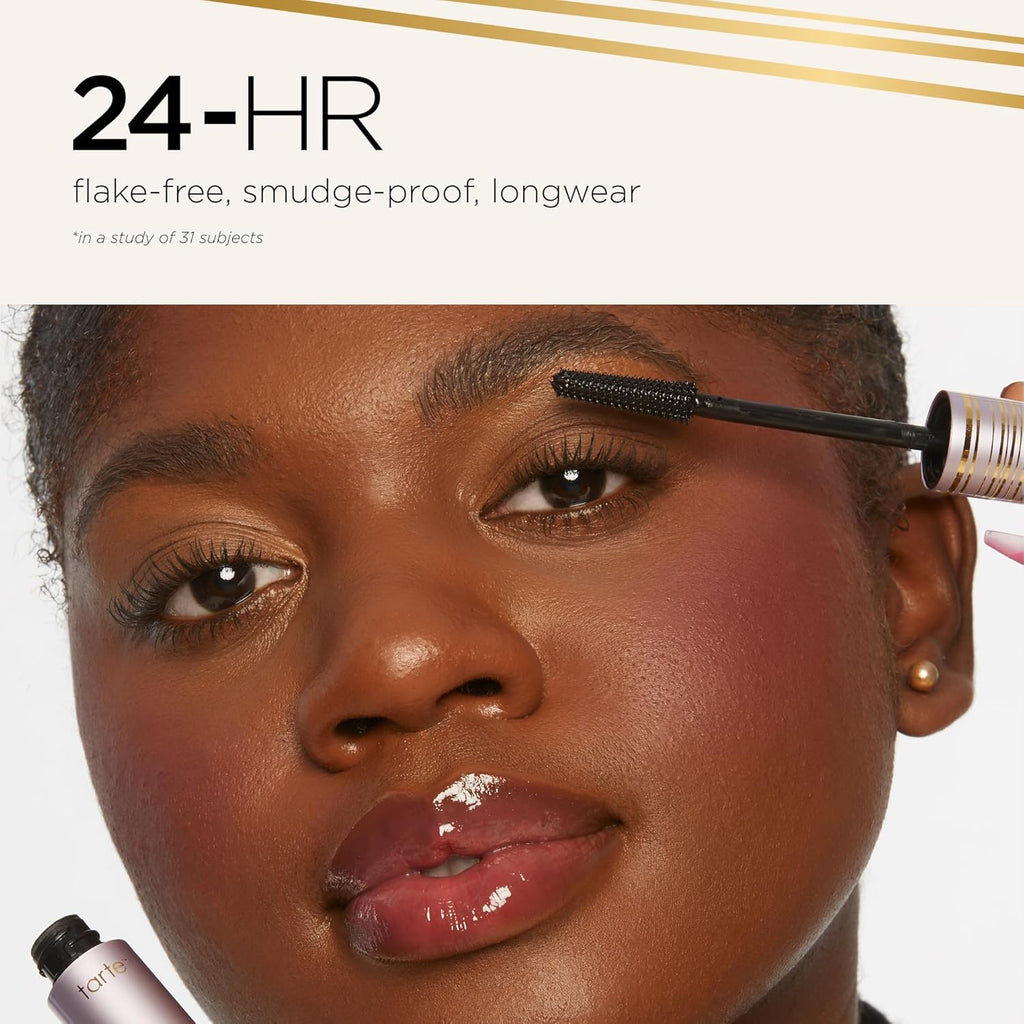 Tubing Mascara for Lash Extensions Effect, Volume & Length, Smudge-Proof & Flake-Free