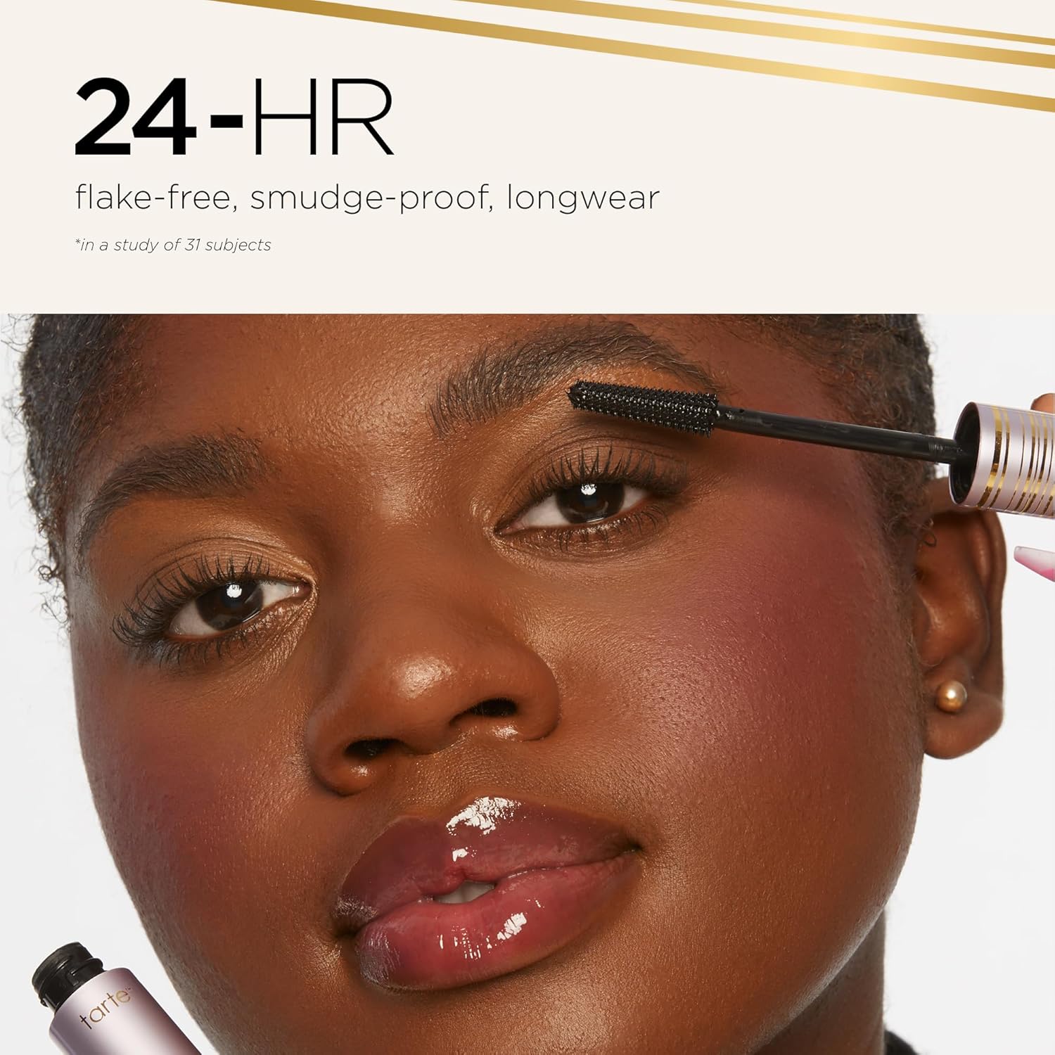 Tubing Mascara for Lash Extensions Effect, Volume & Length, Smudge-Proof & Flake-Free