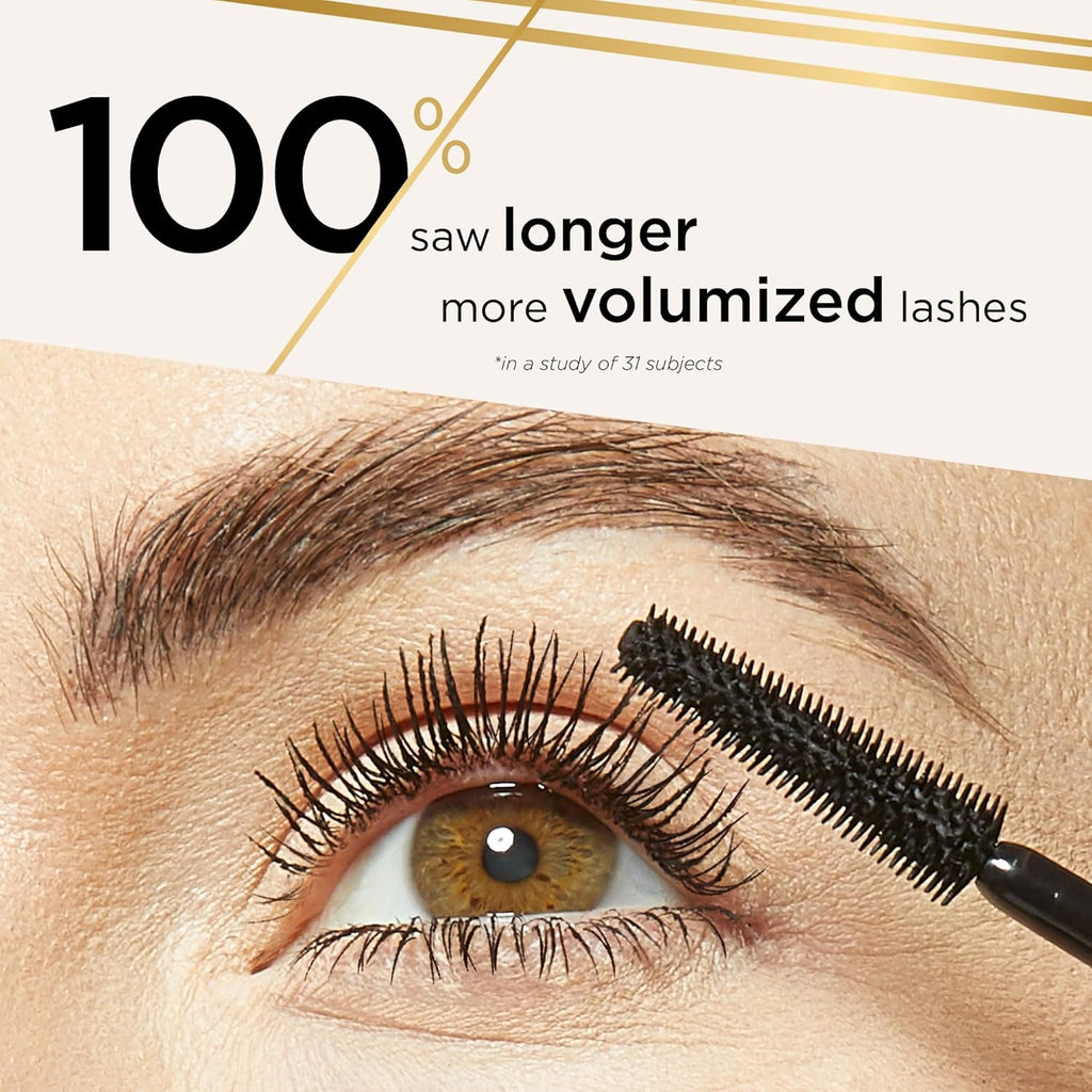 Tubing Mascara for Lash Extensions Effect, Volume & Length, Smudge-Proof & Flake-Free