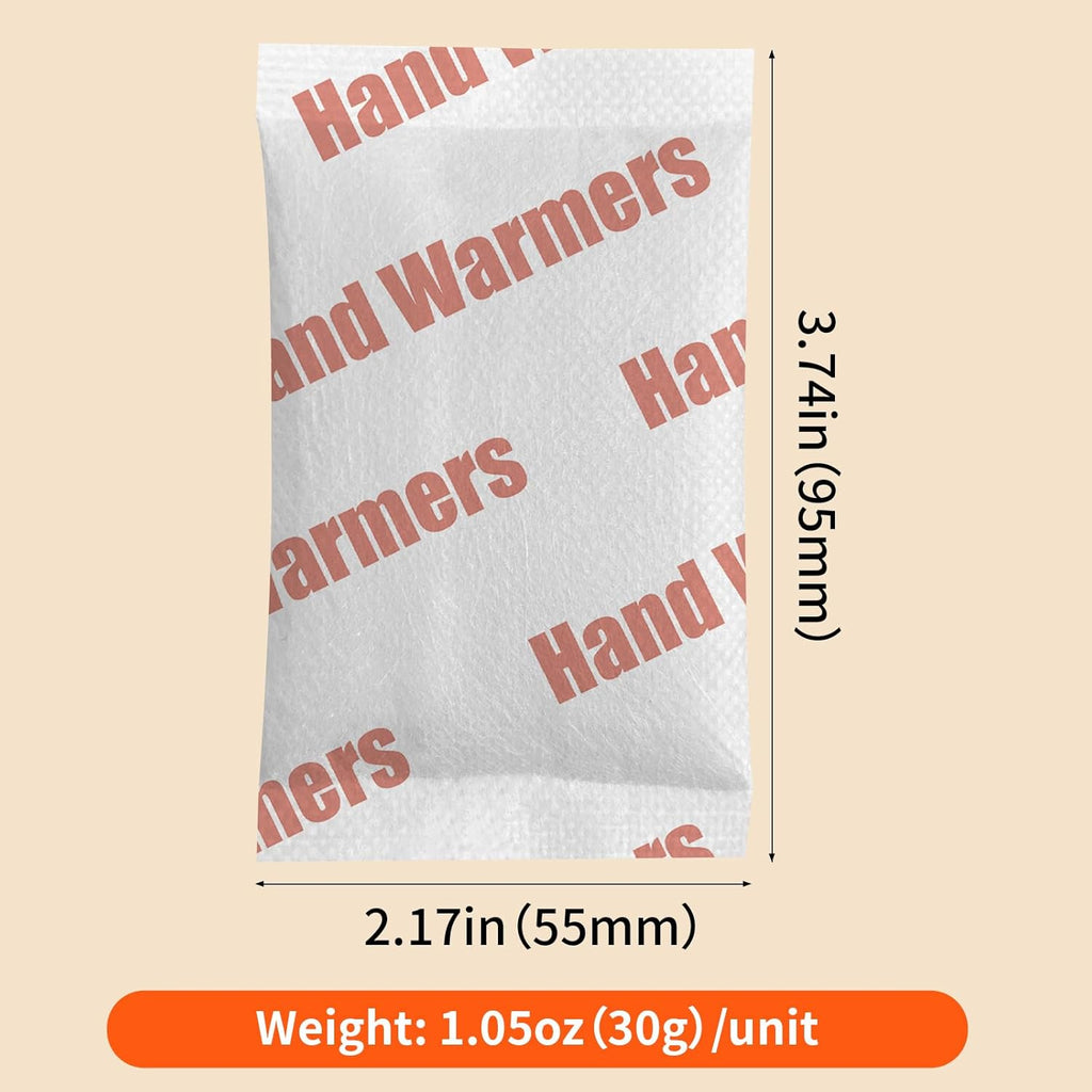 Disposable Hand Warmers - Up to 15 Hours of Heat, All Natural, Odorless, Portable for Outdoor Sports