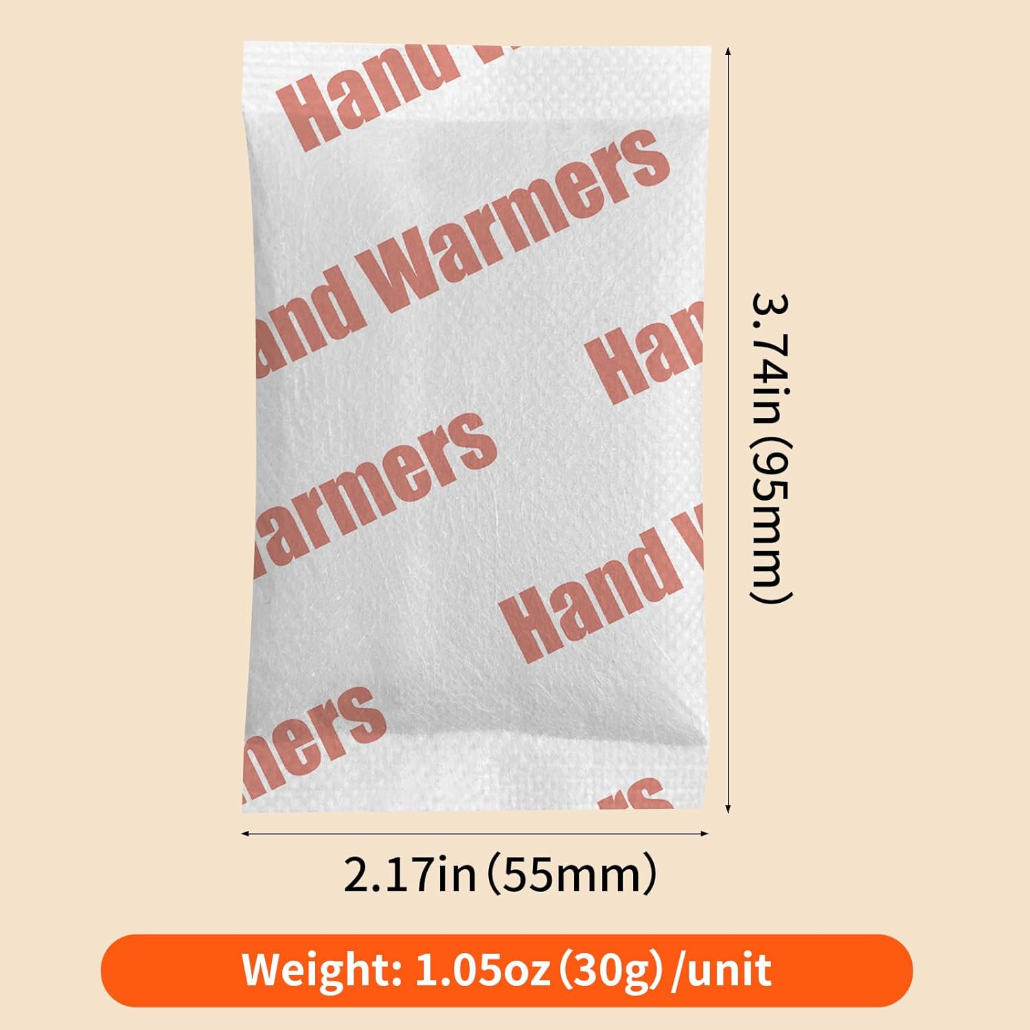 Disposable Hand Warmers - Up to 15 Hours of Heat, All Natural, Odorless, Portable for Outdoor Sports
