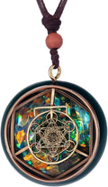 Magical Energy Talisman Necklace – Crystal Pendant for Spiritual Protection and Emotional Balance