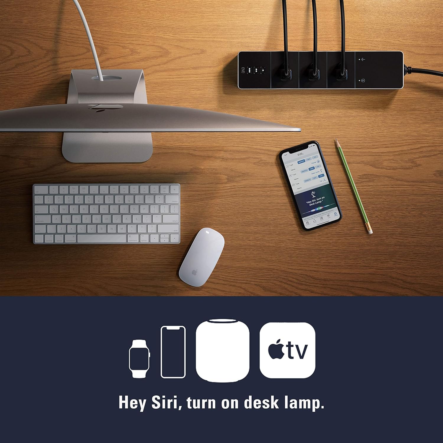 Smart Triple Outlet Power Strip with Energy Meter, Schedules & Surge Protection