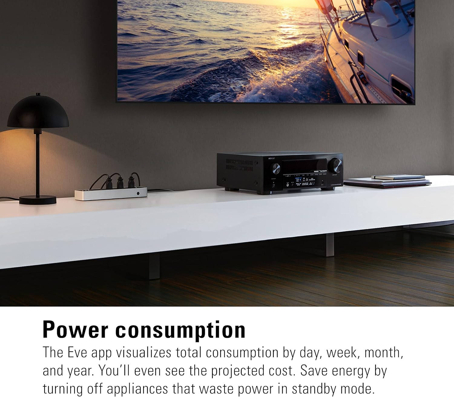 Smart Triple Outlet Power Strip with Energy Meter, Schedules & Surge Protection