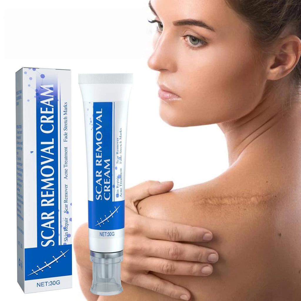 Gentle Scar Soothing Gel with Aloe Vera & Mineral Oil - 30g Hydrating Formula for Face & Body