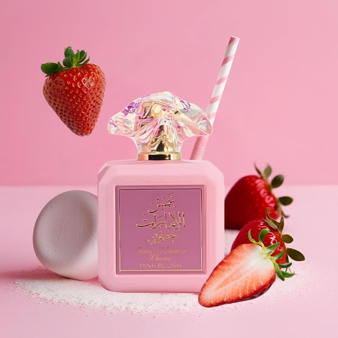 Pink Blush Marshmallow Perfume for Women - 100 ML Romantic Sweet Arabian Scent