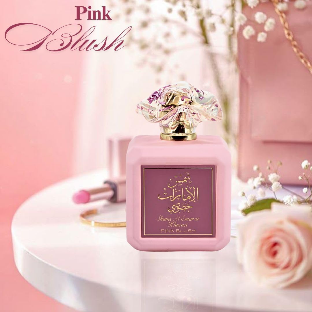 Pink Blush Marshmallow Perfume for Women - 100 ML Romantic Sweet Arabian Scent
