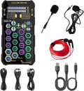 Portable Handheld Sound Card for Live Streaming, Podcasting, Singing & Gaming