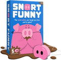 Oinkcredible You Laugh You Lose Party Game with 150 Challenge Cards and Pig Snouts