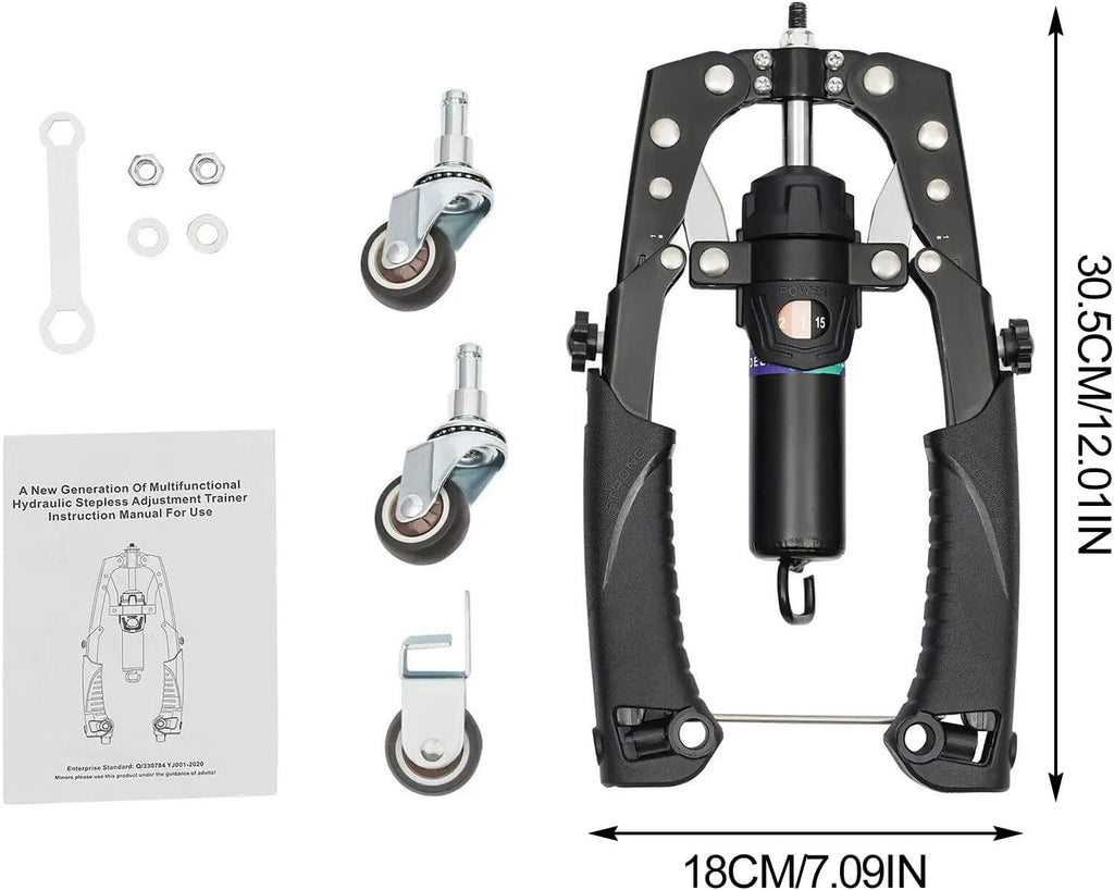 All-in-One Hydraulic Power Chest Press Machine with Adjustable Resistance