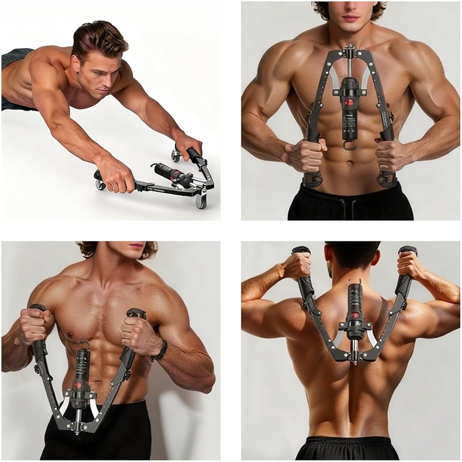 All-in-One Hydraulic Power Chest Press Machine with Adjustable Resistance