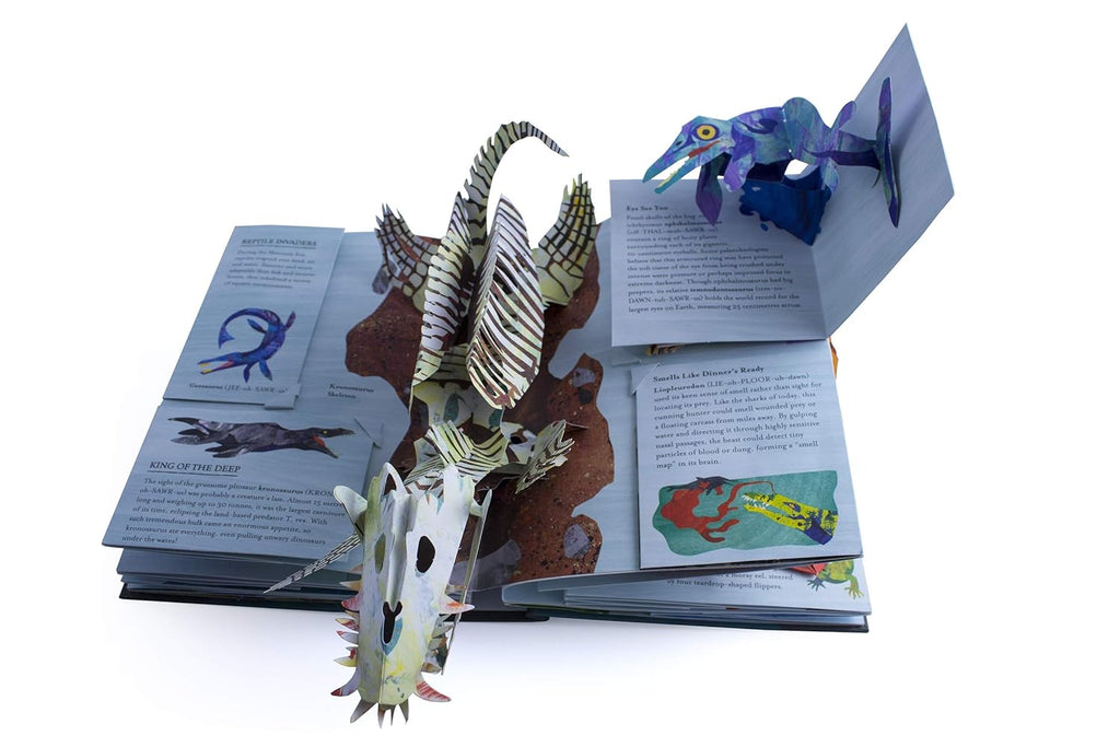Encyclopedia Prehistorica: Sharks and Other Sea Monsters Pop-Up Book with 35+ 3D Designs