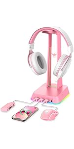 Silent Wireless Gaming Mouse with Rechargeable Battery & Adjustable DPI - Ergonomic Design for PC/Work