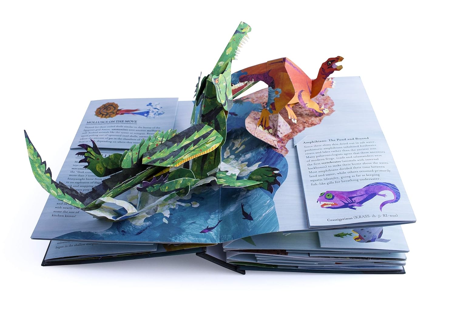 Encyclopedia Prehistorica: Sharks and Other Sea Monsters Pop-Up Book with 35+ 3D Designs